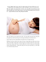 Trang điểm khi mang thai sẽ ảnh hưởng tới chỉ số IQ của con