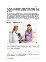 Cân nặng của mẹ bầu liên quan đến sức khỏe thai nhi như thế nào?