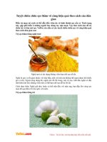 Tuyệt chiêu chữa sẹo thâm vô cùng hiệu quả theo cách của dân gian