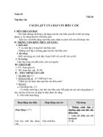 Tuần 10 (Tg: Đồng Thị Thanh)