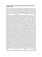 Suy nghĩ về nhân vật Vũ Nương trong tác phẩm