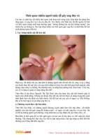 Thói quen nhiều người mắc dễ gây ung thư vú