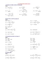 day them ham so luong giac