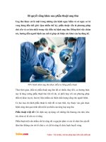 Bí quyết sống khỏe sau phẫu thuật ung thư