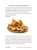 Những loại trái cây giàu canxi mà bà bầu nên ăn