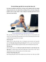 Tác hại không ngờ khi ăn trưa tại bàn làm việc