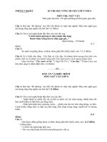 Đề thi chọn Học sinh giỏi lớp 8 Môn Ngữ Văn