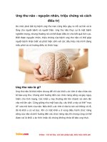 Ung thư não - nguyên nhân, triệu chứng và cách điều trị