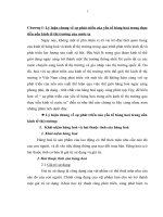 Lý luận chung về sự phát triển của yếu tố hàng hoá trong nền kinh tế thị trường