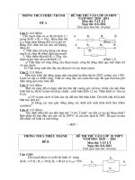 de thi thu vao l10 mon vat ly