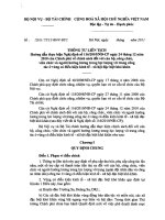 Hướng dẫn thực hiện nghị định 116/2010/NĐ CP(dự thảo)