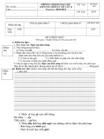 Tiếng Việt 1 CK2 năm 10 11