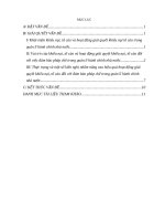 khiếu nại, tố cáo và hoạt động giải quyết khiếu nại tố cáo trong quản lí hành chính nhà nước