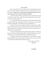 Nghiên cứu cơ sở khoa học đề xuất giải pháp cấp nước cho khu kinh tế du lịch cồn vành   huyện tiền hải tỉnh thái bình 