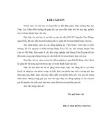 Đánh giá ô nhiễm nước sống bần vũ xá   tỉnh hưng yên và đề xuất các biện pháp giảm thiểu 