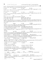 Đề thi thử chuyên ĐHSP HN ( L3)