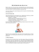 Đẩy lùi bệnh tiêu chảy cấp ở trẻ em