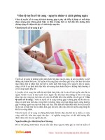 Viêm lộ tuyến cổ tử cung - nguyên nhân và cách phòng ngừa