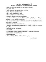 chương trình đón tiếp 10 năm TLT