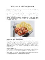 Những sai lầm khi ăn tôm cần tuyệt đối tránh