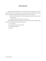 Báo cáo khoa học các trường chuyên môn hóa chuyên đề gluxit