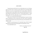 Nghiên cứu các giải pháp công trình làm giảm áp lực nước va cho hệ thống trạm bơm nối tiếp
