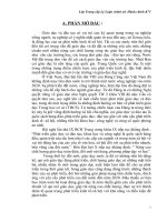 Thực trạng của sự kết hợp đúng đắn mối quan hệ biện chứng giữalý luận và thực tiễn trong việc đổi mới phương pháp dạy học ở trường THCS Nguyễn Huệ từ năm 2004 - 2009