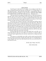 Thiết kế hồ chứa nước thủy điện húa na – PA2