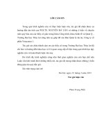 Hoàn thiện công tác quản lý dự án xây dựng công trình tại ban quản lý dự án vinaconex 1 