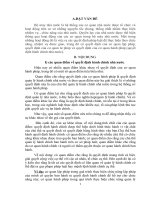 Phân tích khái niệm quyết định hành chính