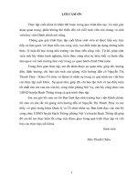 Tìm hiểu công tác tuyển dụng cán bộ, công chức ở UBND huyện Bạch Thông tỉnh Bắc Kạn