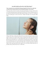 Sau khi sinh bao lâu thì có thể tắm được