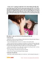 Cách xử lý và phòng tránh khi trẻ bị viêm đường hô hấp cấp