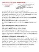 TUYỂN SINH 10 ANH (BÌNH ĐỊNH)