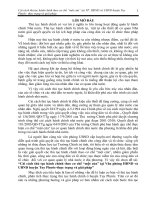 Cải cách thủ tục hành chính theo cơ chế “một cửa” tại VP. HĐND và UBND huyện Tuy Phước- thực trạng và giải pháp