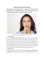 Dấu hiệu sức khỏe từ răng miệng