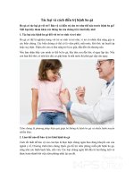 Tác hại và cách điều trị bệnh ho gà