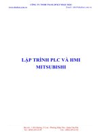 HƯỚNG DẪN LẬP TRÌNH CHO DONG PLC va HMI