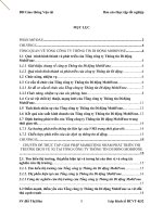 báo cáo thực tập tốt nghiệp giải pháp marketing phát triển thị trường dịch vụ 3g tại tổng công ty thông tin di động mobifone