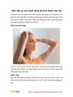 Nên làm gì vào buổi sáng để kích thích não bộ