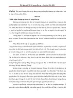 Bài tập cuối kỳ tố tụng dân sự