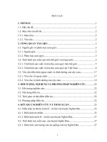 Điều tra, đánh giá thực trạng sản xuất cam tại huyện nghĩa đàn, tỉnh nghệ an giai đoạn 2006 – 2010