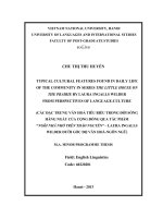 typical cultural features found in daily life of the community in the series little house on the prairie  by laura ingalls wilder from the perspectives of language – culture  