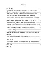 Báo cáo thực tập công ty TNHH điện tử LEO việt nam