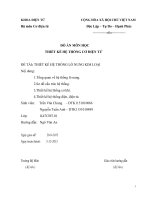 Đồ án thiết kế hệ thống lò nung kim loại