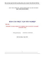 Tìm hiểu hoạt động phòng nội vụ huyện Cẩm Khê-tỉnh PhúThọ