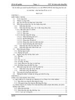 đồ án thi công hồ chứa nước sông biêu