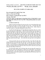 Đề cương nghiên cứu khoa học 