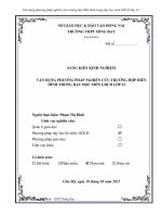 Vận dụng phương pháp nghiên cứu trường hợp điển hình trong dạy học môn GDCD lớp 12 