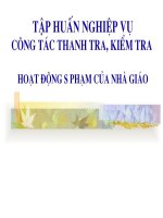 CONG TAC THANH TRA HDSP NHA GIAO